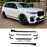 Bmw X7 G07 2018 On Black Knight Aero Body Kit - In Gloss Black - Bf-bmx7-003